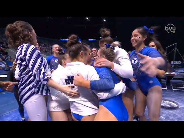 Women's Gymnastics BYU 2023 ! #sports #athletics