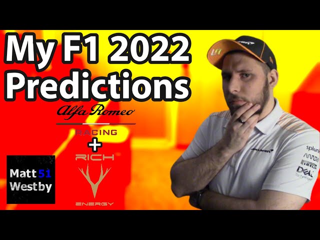 My Formula 1 2022 Predictions