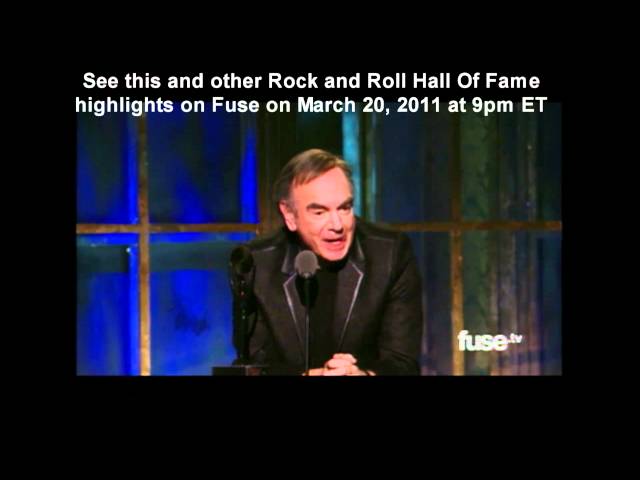 SIMON INDUCTS DIAMOND, YOUNG INDUCTS WAITS, DENSMORE INDUCTS HOLZMAN INTO ROCK HALL