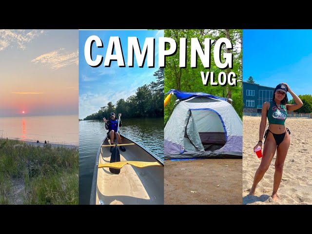 Camping I PINERY PROVINCIAL PARK & GRAND BEND VLOG