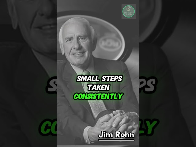 The Power of Small Steps | Jim Rohn motivational speech | #shorts