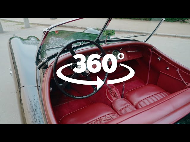 Step inside a 1952 Jaguar XK 120 Roadster