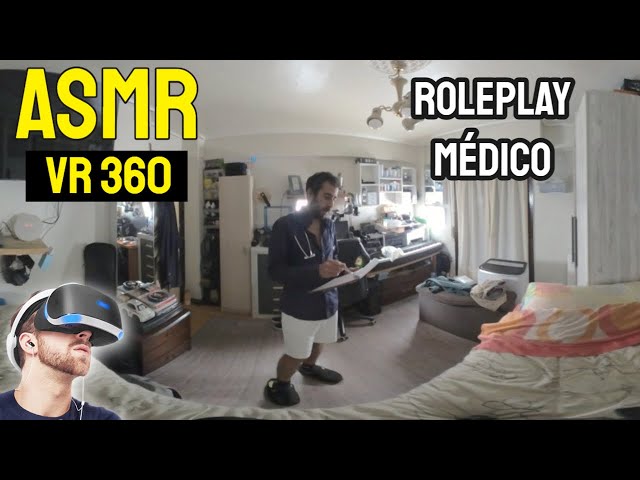 ASMR VR360 | Roleplay Médico Español | Test de los Nervios Craneales