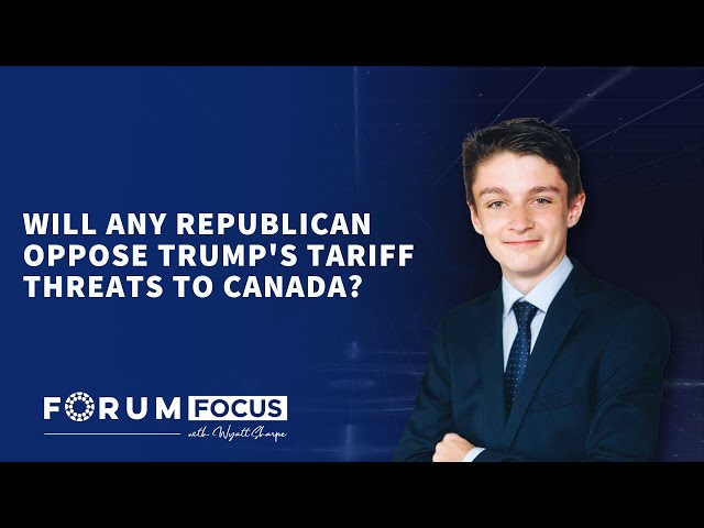 Will Any Republican Speak Out Against Trump’s Tariff Threats To Canada?