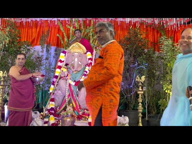 Ganesh Utsavalu at Hindu Temple of Atlanta. Georgia, USA