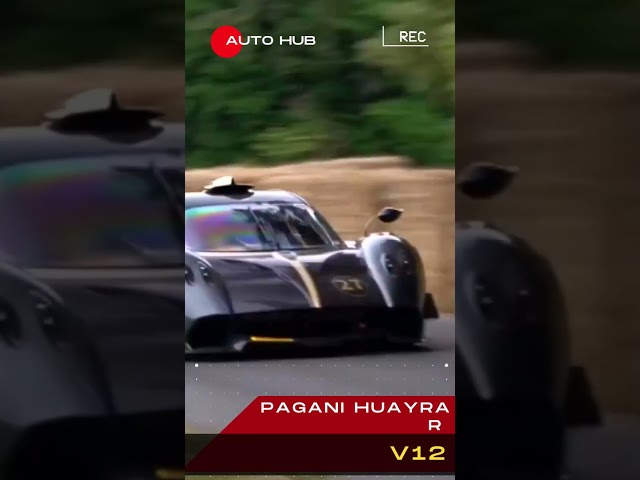 Pagani Huayra R Screaming V12 Sound | Pagani Huayra Hypercar