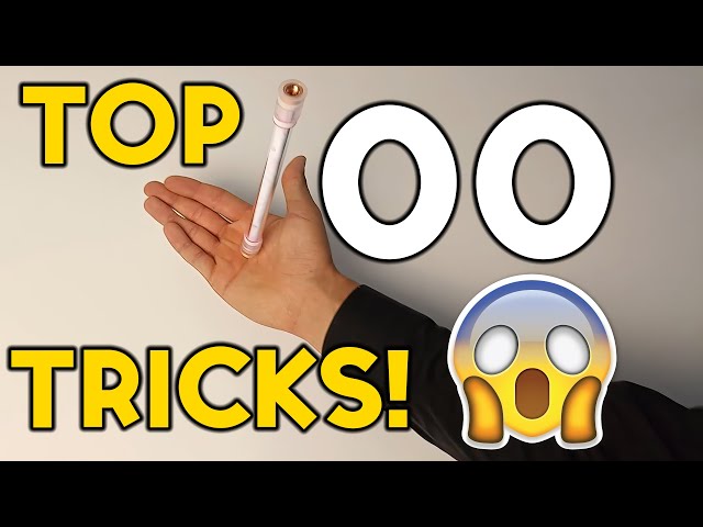 PENSPINNING TOP100 AMAZING TRICKS. PART 2