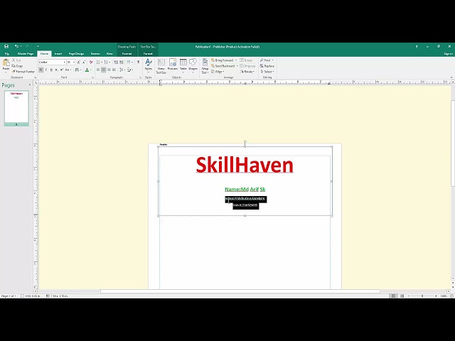 How to Create a Letterhead With Logo in Microsoft Publisher