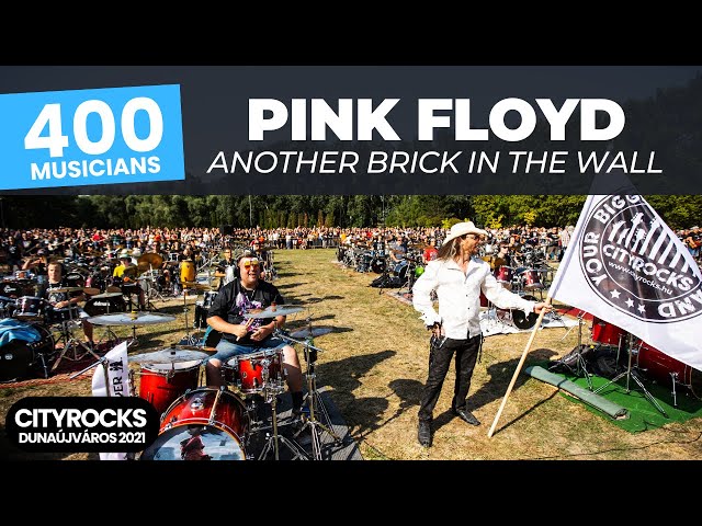 Pink Floyd - Another Brick In The Wall - 400 musicians and children's choir @CITYROCKS