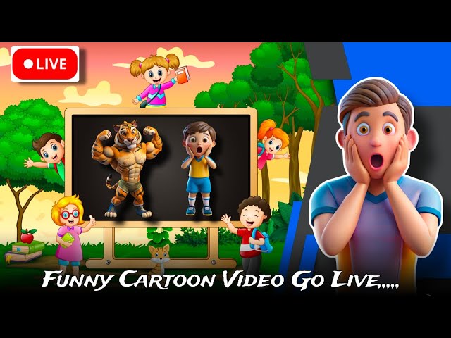 Live Cartoon video funny cartoon video comedy cartoon #cartoon #animation #live