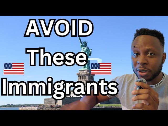 dont be like these immigrants in America