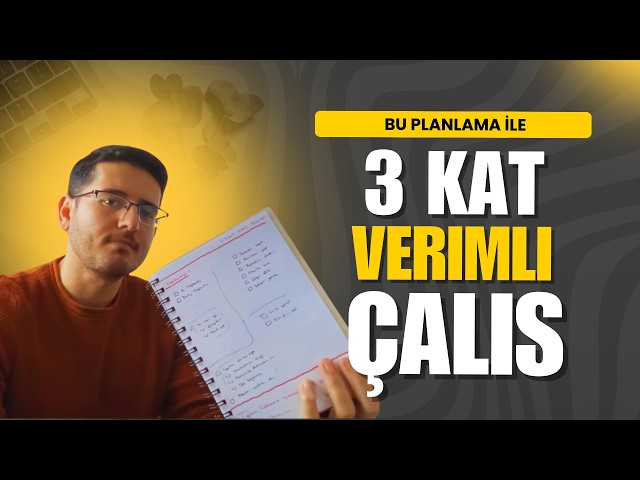 Bu Planlama Rutini ile 3 Kat Daha Verimli Ol! (Zaman Yönetimi Sırları)