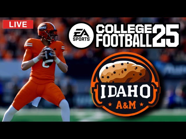 *LIVE* Idaho A&M Team Builder Dynasty #1 | College Football 25