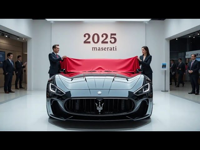 2025 Maserati: The Ultimate Luxury and Performance Redefined!