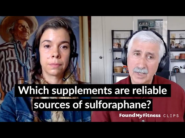 Which supplements are reliable sources of sulforaphane? | Jed Fahey