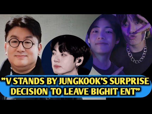 "Shockingly"😓😭 Taehyung Welcomes Jungkook's Shocking Career Change: Quitting Music?