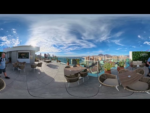 La Terrasse Port Benidorm Rooftop Area 8th Jan 2025