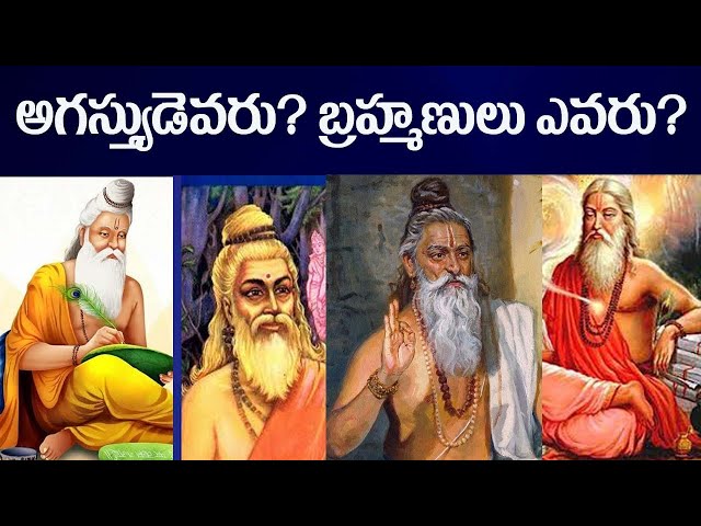 అగస్త్యుడు  ఎవరు? బ్రాహ్మణులు ఎవరు? # Swetchha Media#valmiki#agastudu#viswamitrudu#vashistudu