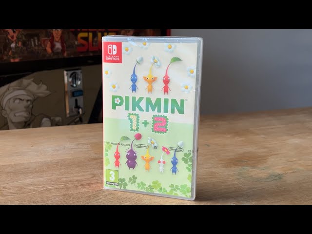 Pikmin 1+2 Bundle Unboxing ASMR - Nintendo Switch