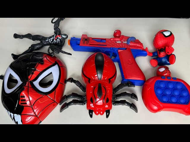 30 minute exciting Spider Man series toy unboxing, Marvel hero characters, popular action figures.