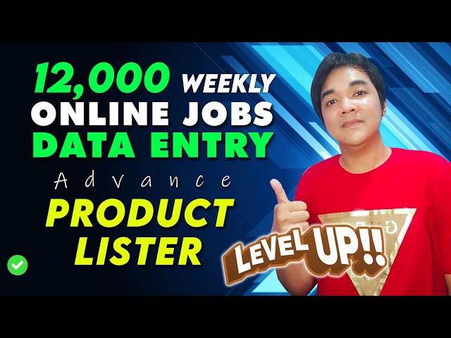 Copy Paste Data Entry Encoder Non Voice Homebased Jobs Work From Home Online Job 2022 For Beginners