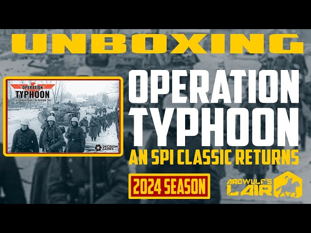 Unboxing | Operation Typhoon (Decision Games 2024)