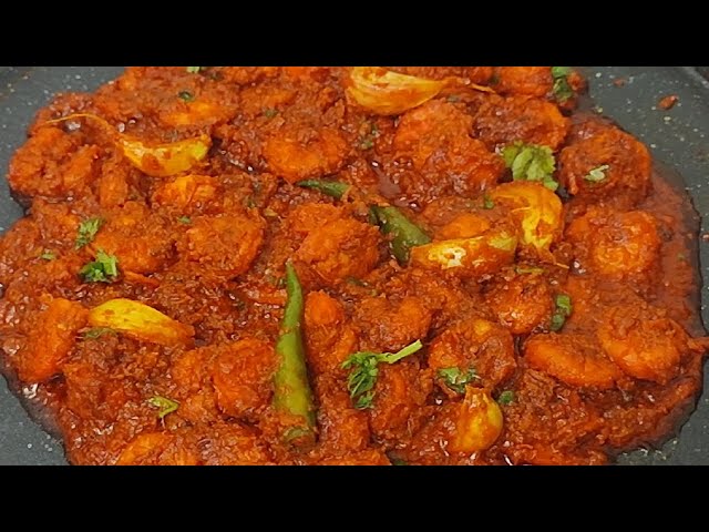 Prawns Tava Fry | Spicy prawns fry | Jhinga Tava Fry | Quick and Easy Recipe by ashus Delicacies