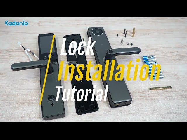 934 Smart Lock Installation/open the door with right hand #smartlock