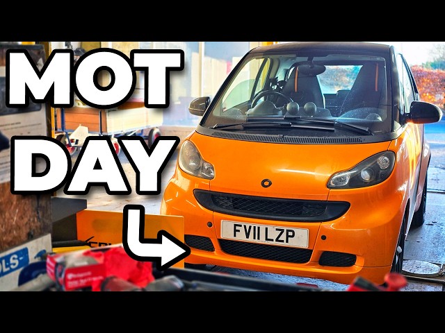 Smart ForTwo 451 Goes For A Drive And First MOT Test (In My Ownership)