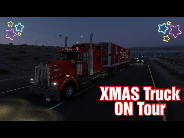 American Truck Simulator | Let's Play | Xmas Truck  on Tour