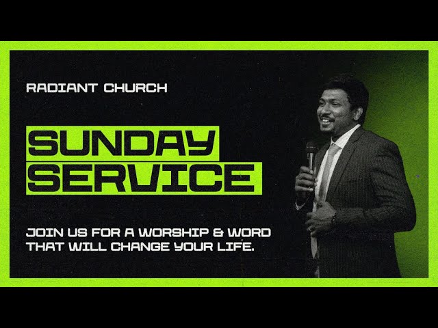 Radiant Church Live Service | Online Worship & Message | Sunday Service | 09 FEB 2025 | RC 27