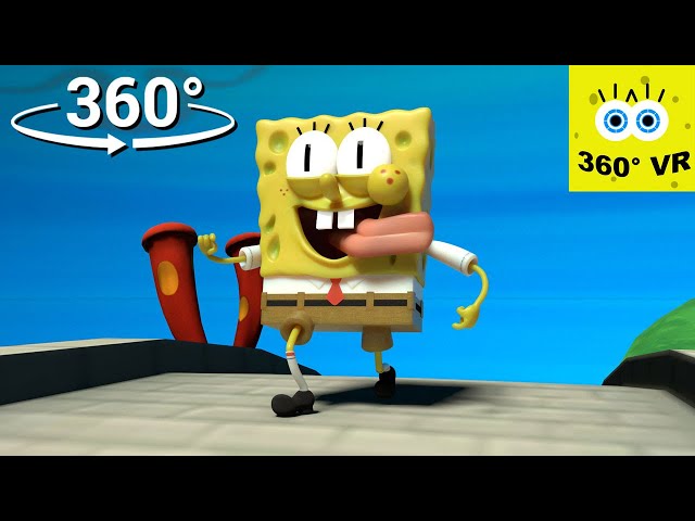 SpongeBob 360° VR | The Lost episode walk cycle