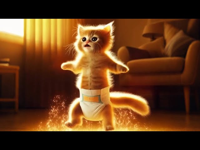 A Kitten's Butt Can Also Set Off Fireworks#cat #cute #ai #catlover #catvideos #cutecat