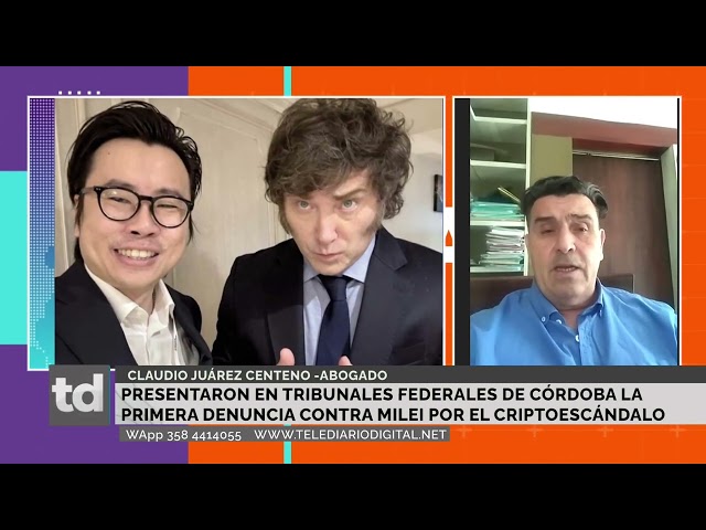 PRESENTARON EN TRIBUNALES DE CÓRDOBA LA PRIMERA DENUNCIA CONTRA MILEI POR EL CRIPTOESCÁNDALO