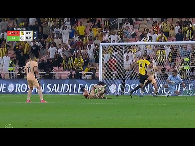 karim benzema Goal | Al-Ittihad vs Al-Shabab 2-1 Highlights | In the Saudi Professional League 25