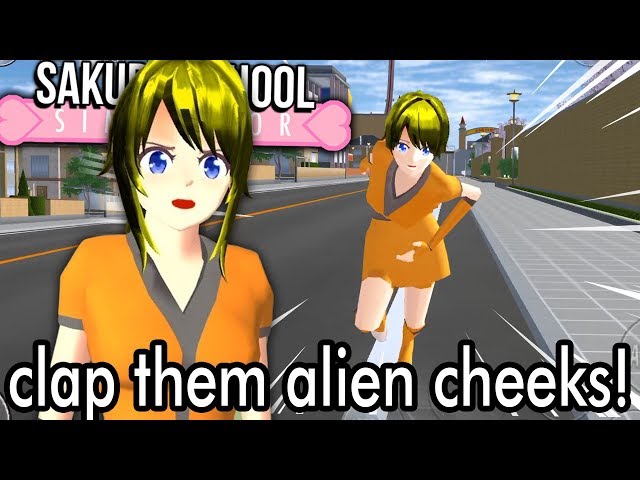 I raided Area 51 in Sakura School Simulator