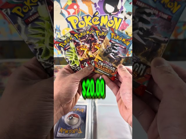 Pulling a new card Day 8 | Obsidian Flames #pokemon #pokemoncards #pokemontcg #pokemoncommunity