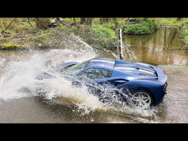 Fails Galore and Epic Close Calls || Vehicles vs Deep Water || Uk Flooding Compilation #2