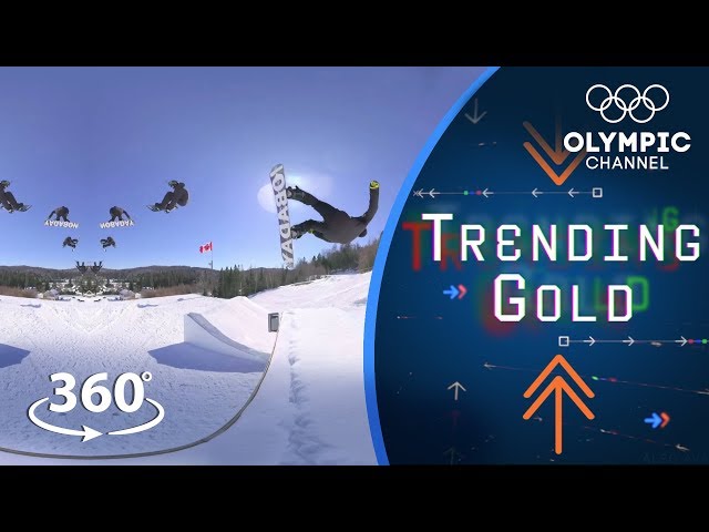 Big Air: Jamie Anderson And Max Parrot Push Their Limits | Trending Gold 360°