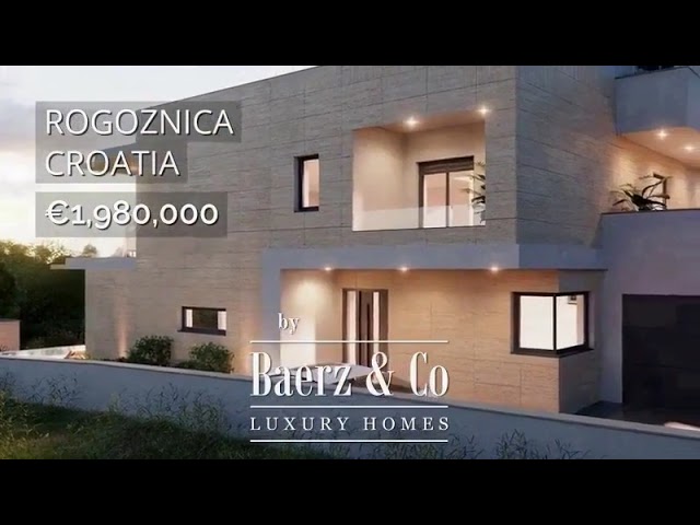 Rogoznica, Dvornica, luxury villa under construction with an area of 450 m² - Luxury home for sale