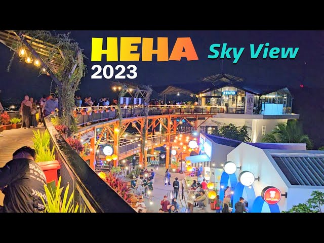 Suasana Terkini Heha Sky View Yogyakarta Di Malam Hari | Wisata Jogja 2023