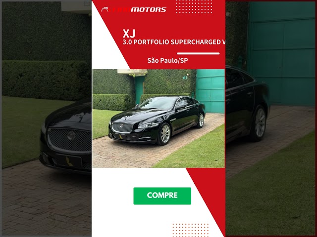 JAGUAR XJ 3.0 PORTFOLIO SUPERCHARGED V6 24V 2015 GASOLINA - FindMotors.com.br #Shorts