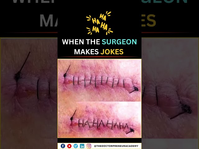 WHEN THE SURGEON MAKES JOKES! 😆😂