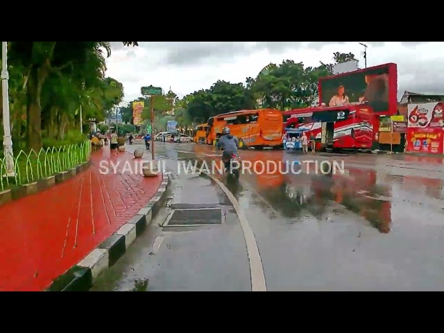 Suasana pagi jalanan Kota WIsata Batu #motovlog #infojalanraya #infolalulintas