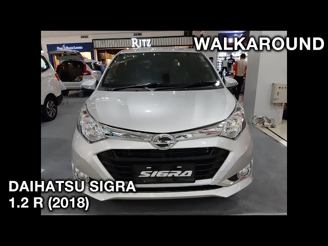 Daihatsu Sigra 1.2 R 2018 - Exterior and Interior Walkaround