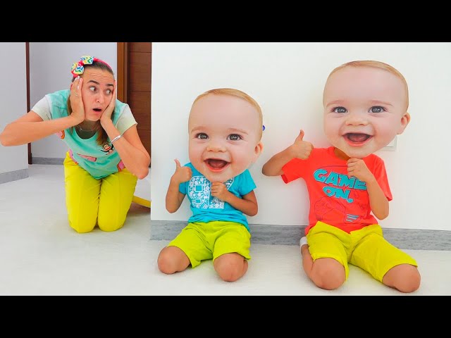 Vlad and Niki - Little Babies Masks Story