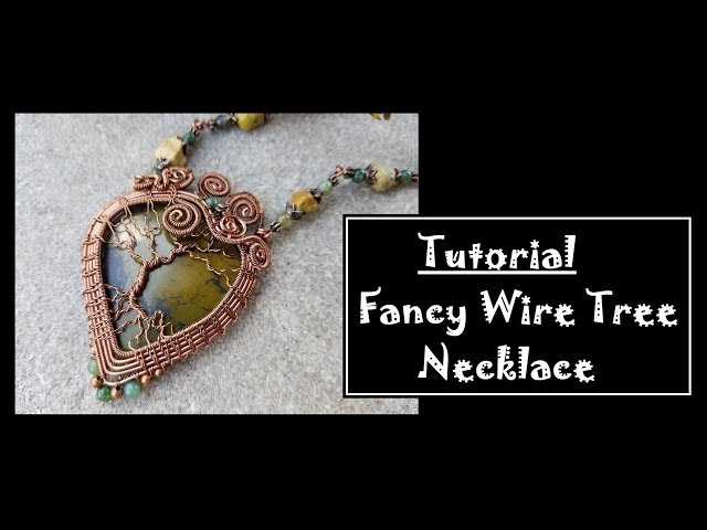 DIY Fancy Wire Tree Necklace