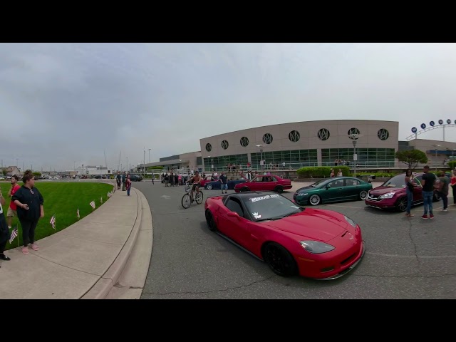 SlammedEnuff New Jersey Car Show 2018 | Outside (4K 360 VR)