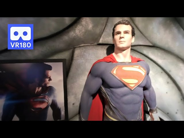 3D 180VR 4K Man of Steel Superman & Batman Justice League Superheroes 😜😜