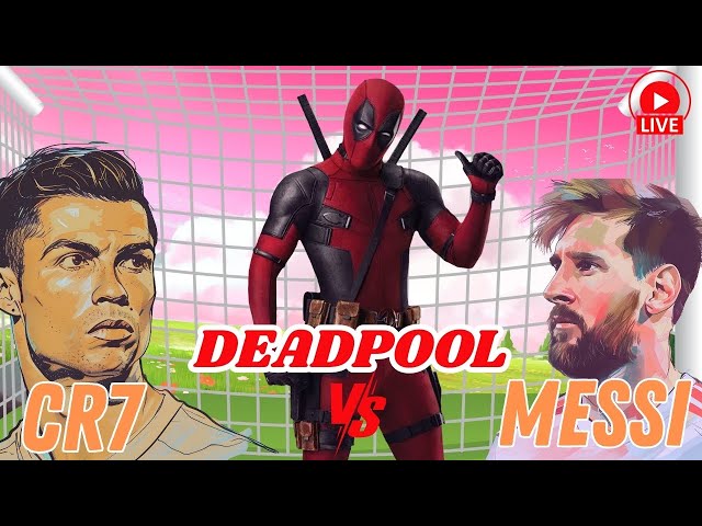 Cristiano Ronaldo and Messi vS DeadPool - BeamNG.drive #shortsfeed